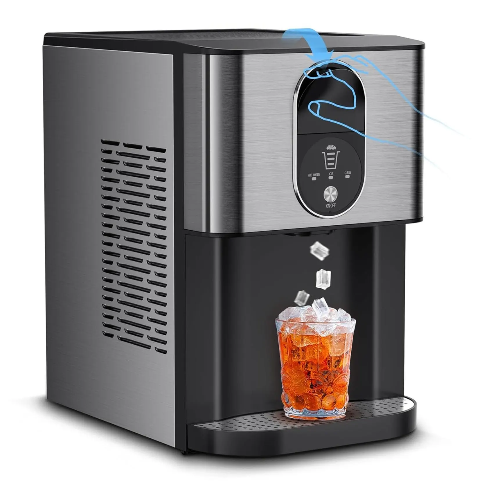 44-lb Ice Per day Nugget Ice Maker Dispenser
