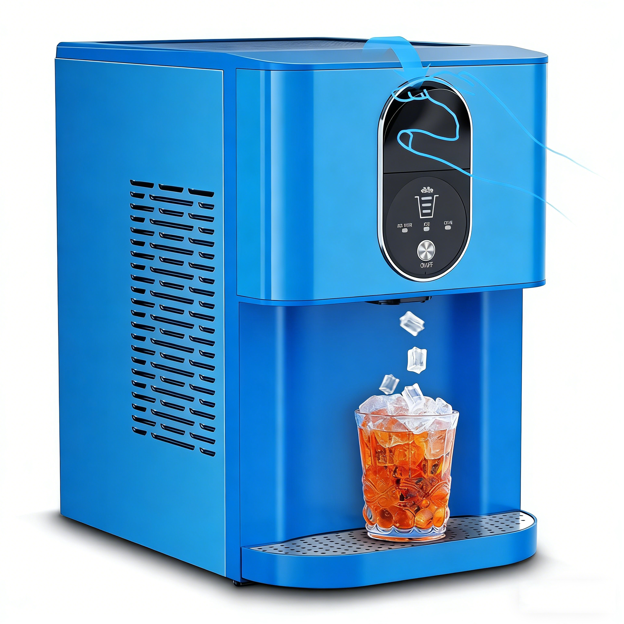 44-lb Ice Per day Nugget Ice Maker Dispenser